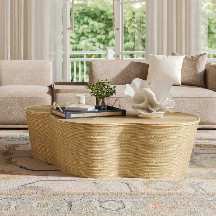 Caroline Natural Seagrass Coffee Table