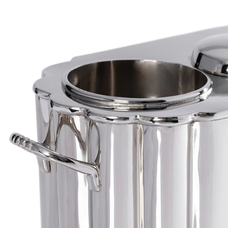 Olivia Brass 2-Bottle Wine/Champagne Cooler