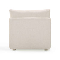 Karsyn Cream Performance Fabric Outdoor Modular Armless Chair