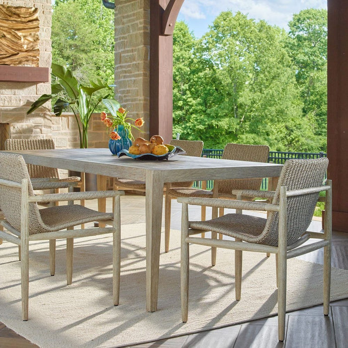 Audrey All Weather Outdoor Oatmeal Dining Chair