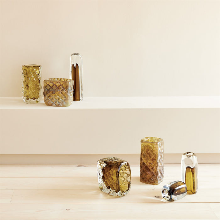 Miri Green Moss Tea Light Candle Holder/Vases (3 Sizes Available)