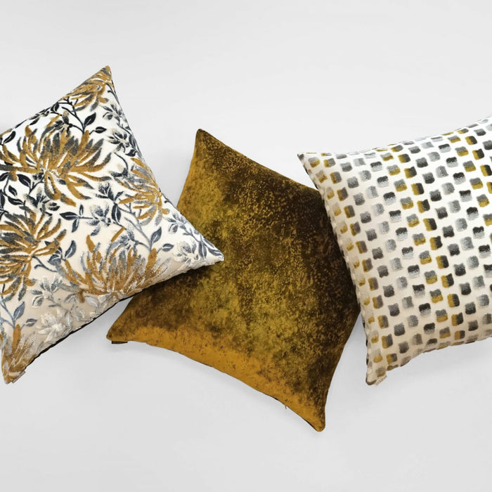 Sandy Superior Quality Luxurious Mustard Pillow