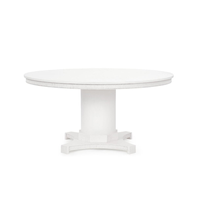 Kailey 60" Soft White Round Dining Table