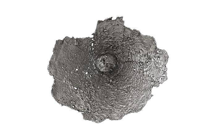 Kai Silver Leaf Sculptural Bowl Wall Art