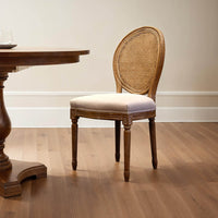 Belinda Antique Linen Dining Chair (Set of 2)