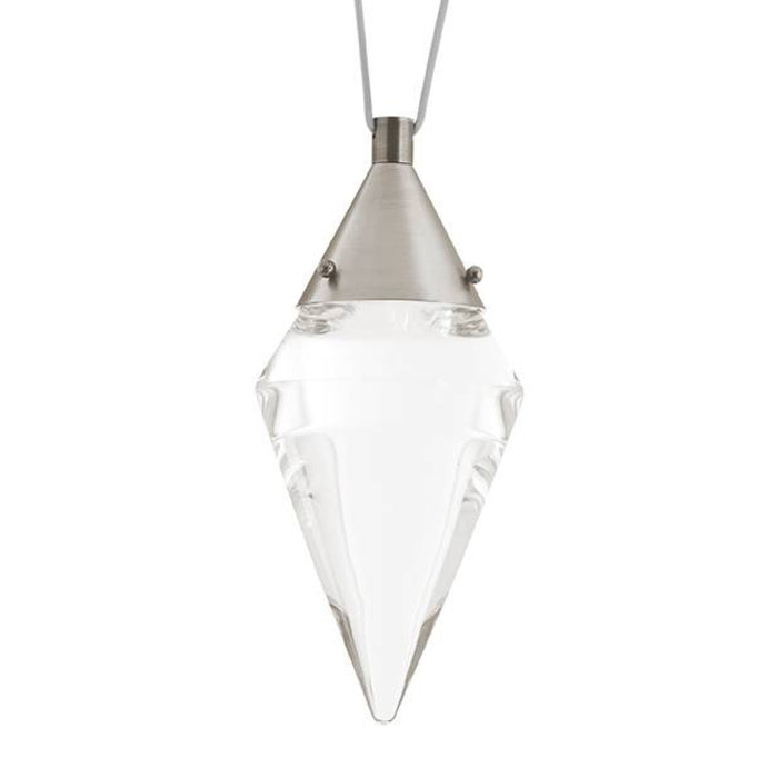 Berkley 82" Crystal & Vintage Silver Multi-Drop Chandelier