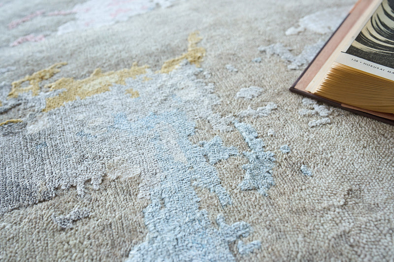 Ella Modern Vivid Multi Color Luxury Area Rug - Elegance Collection