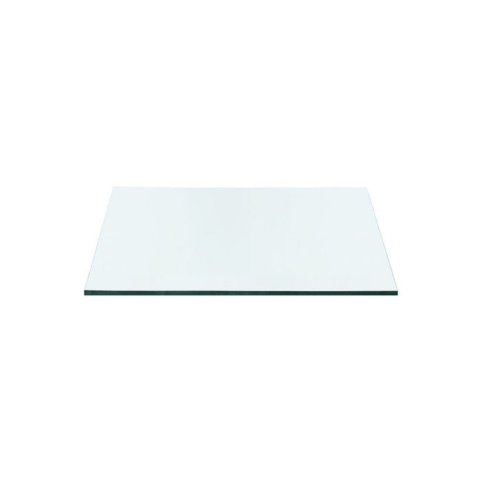 Tyrra 2 Drawer Side Table Glass Top