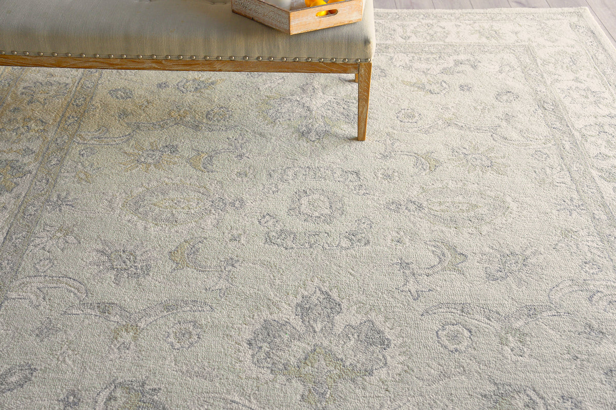 Carra Ivory Luxury Area Rug