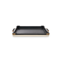 Hudson Black Rectangular Serving Tray