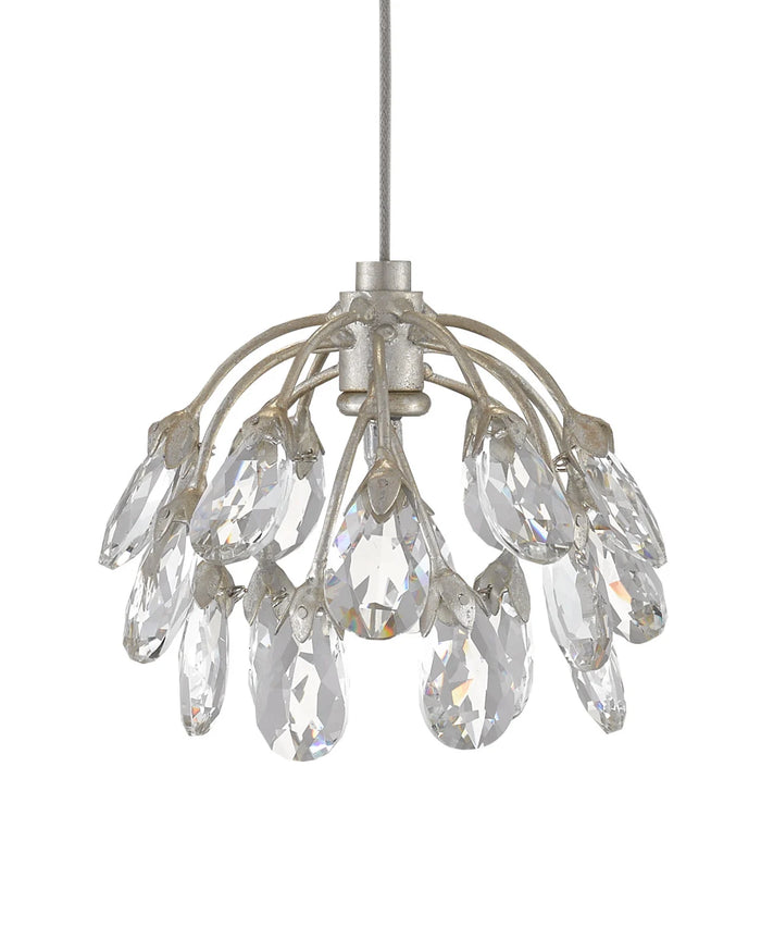 Crystal Bud 1-Light Linear Multi-Drop Pendant