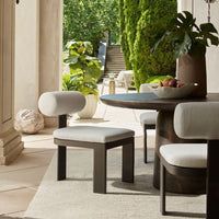 Verah White Indoor/Outdoor Dining Chair