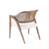 Eden Driftwood & Linen Accent Chair