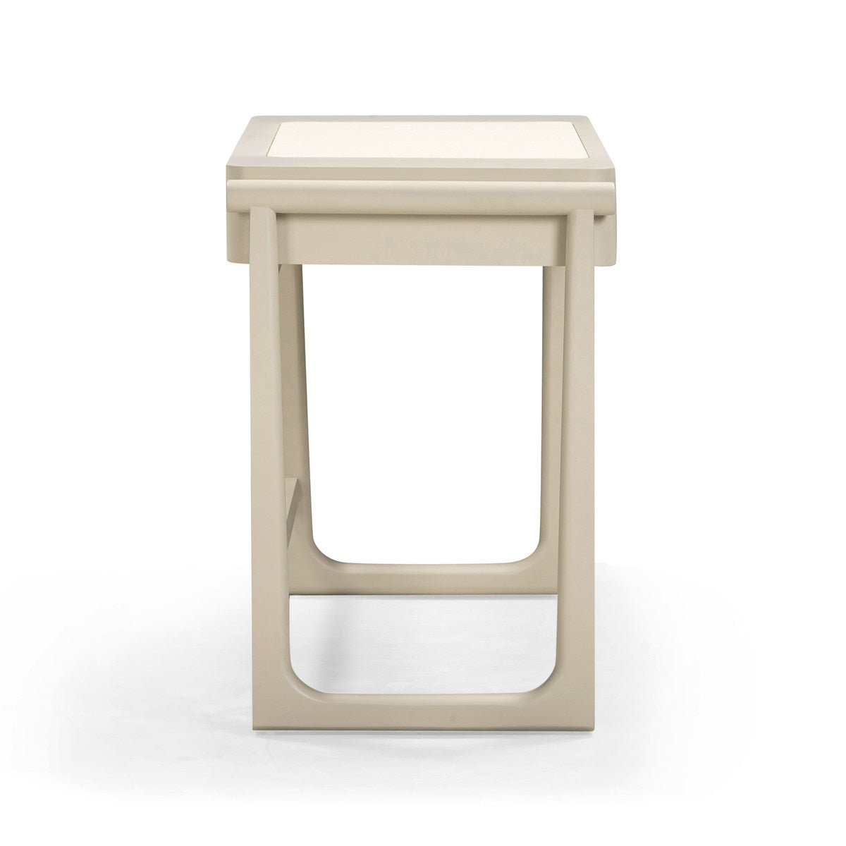 Alanna Taupe 2 Drawer Desk