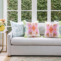 Hannah Watermark Multicolour Decorative Pillow (4 Sizes Available)