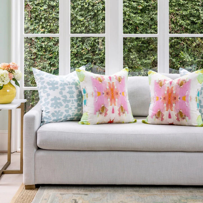 Hannah Watermark Multicolour Decorative Pillow (4 Sizes Available)