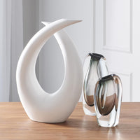 Designer Grey Vase (3 Sizes Available)