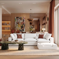 Karsyn 40.2" Performance Pearl Fabric Modular Pet Bed