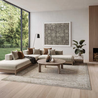Marisol Floral Vine Ivory Area Rug