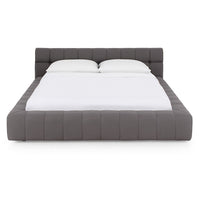 Diva Modern Tufted Grey Bed