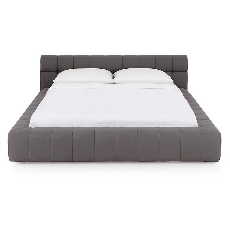 Diva Modern Tufted Grey Bed