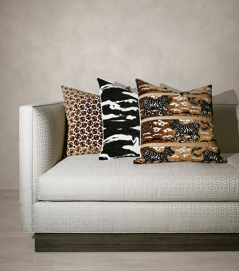 Olivia Superior Quality Luxurious Topaz Pillow