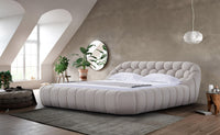 Nicoma Modern Beige Bed