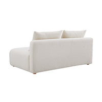 Karsyn 64" Cream Performance Boucle Modular Loveseat