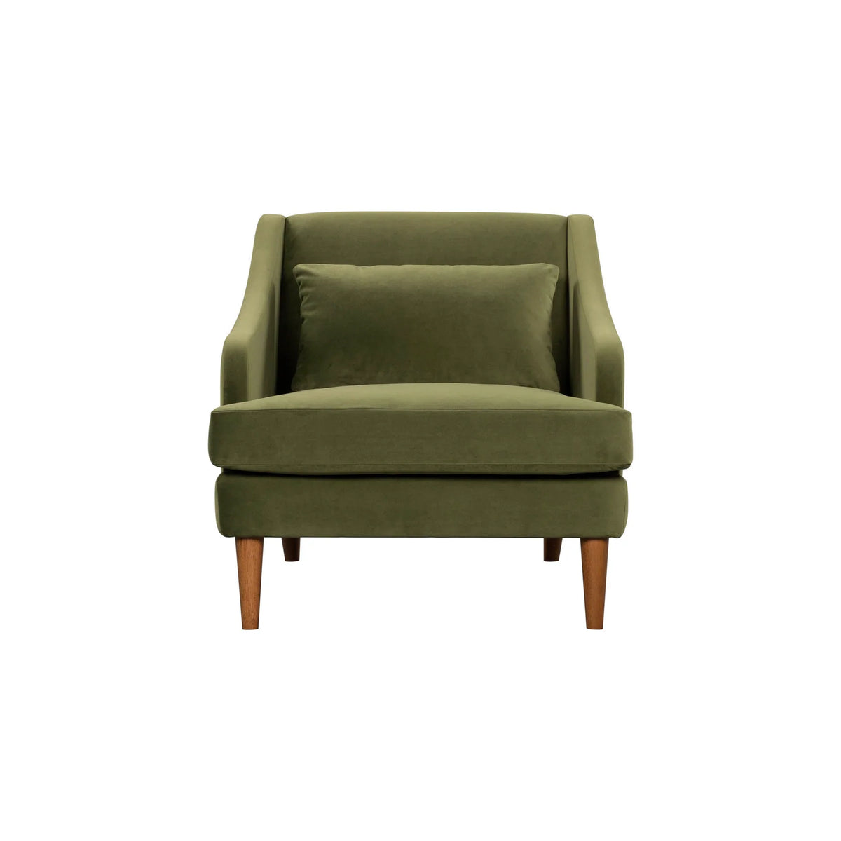 Brittlyn Green Velvet Accent Chair