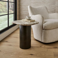 Arabella Natural Stone Accent Table
