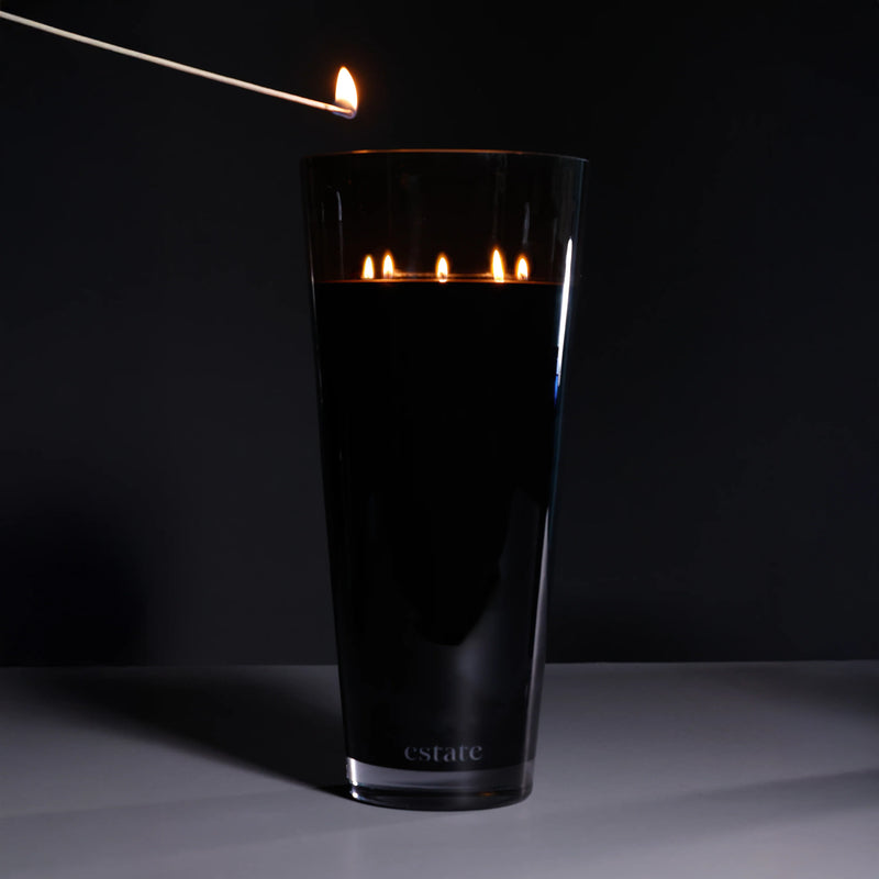 Estate Extra Large Candle - 288 oz Smoke/Thorn (Set 0f 2)