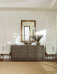 Georgia Woven Textured Boucle & Oak Driftwood Side Chair (Set of 2)
