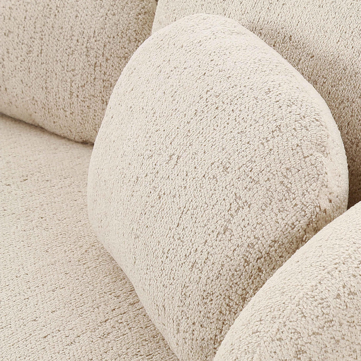 Covet 90" Cream Boucle Sofa