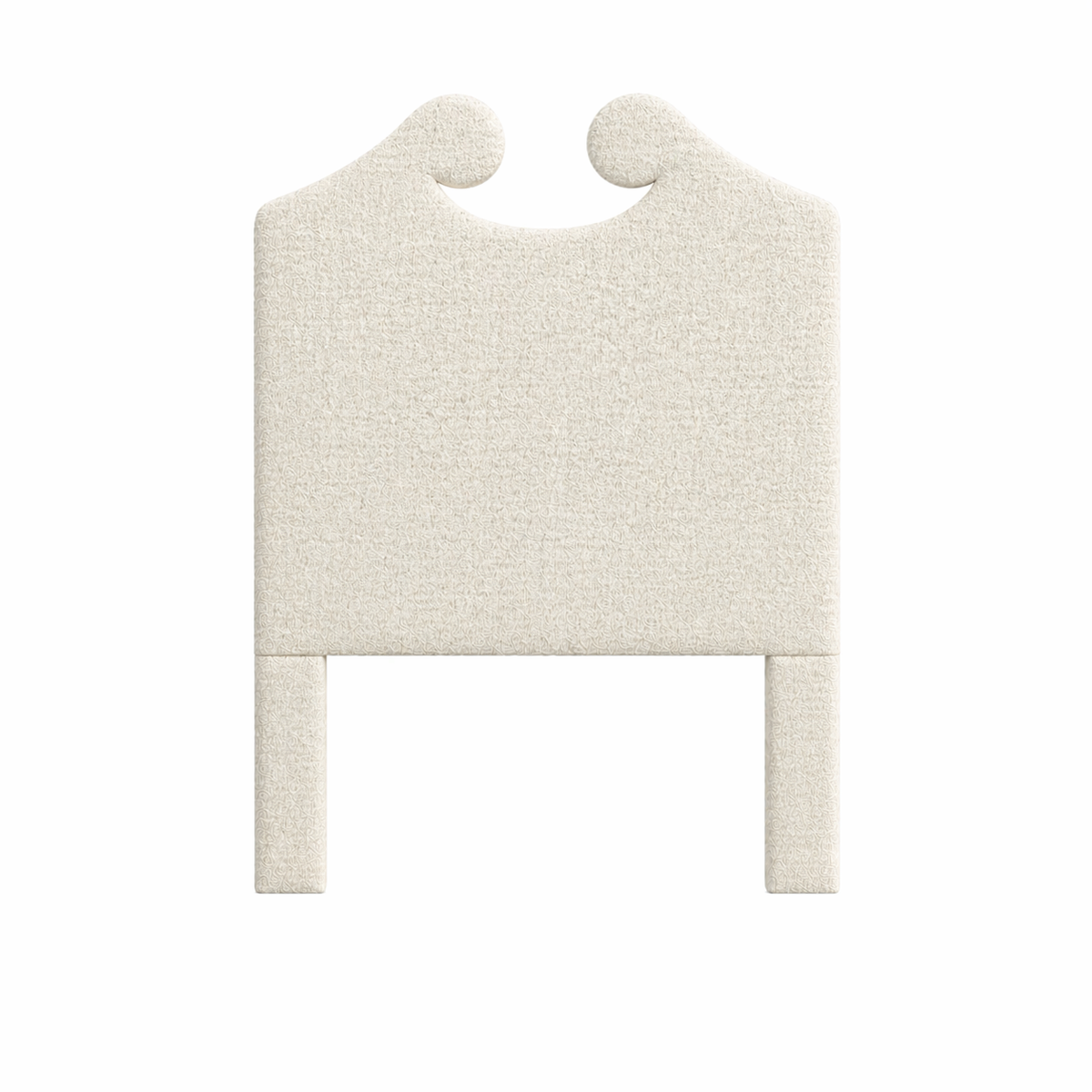 Hannah Ivory Performance Twin Custom Headboard
