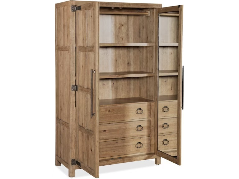 Colt Light Wood Armoire