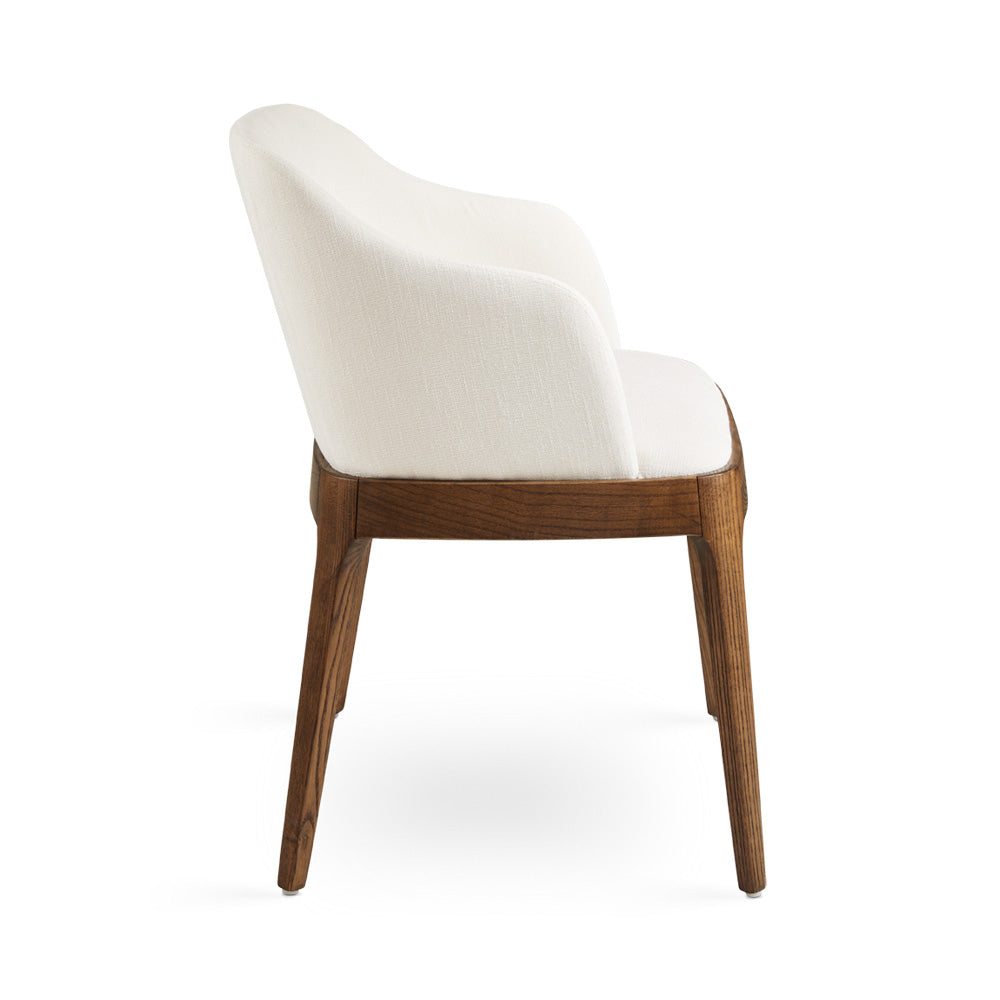 Tora Ivory Dining Chair