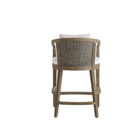 Sobek Textured Back Outdoor Performance Boucle Counter Stool