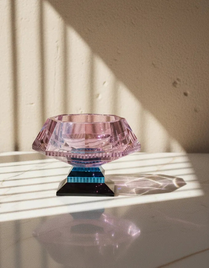 Hazel European Artist Collection Crystal Bowl