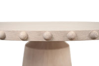 Reef 61" White Oak Round Dining Table