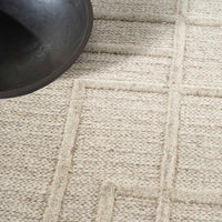 Alexandria Modern Abstract Sand Area Rug