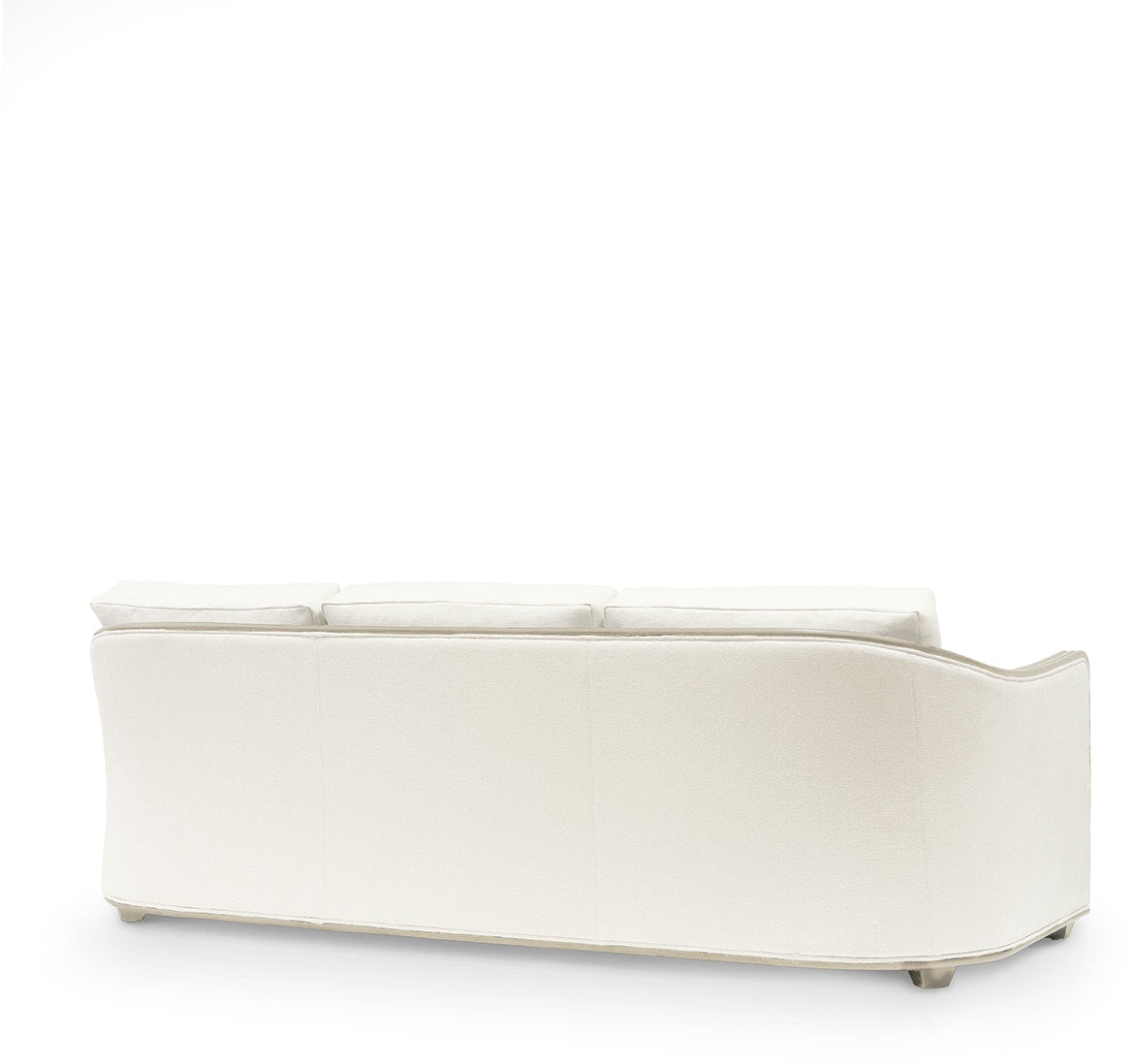Saratoga 86" Performance White Weave Sofa