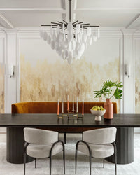 Zelise Natural Linen Dining Chair