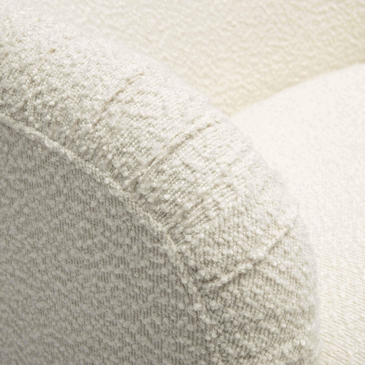Pamela Cream Performance Boucle Tassel Accent Chair