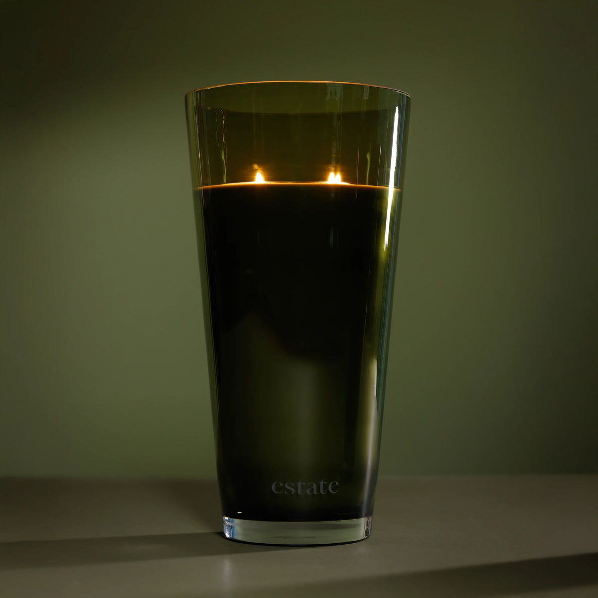 Estate Large Candle - 115 oz Olive/Palm (Set 0f 2)
