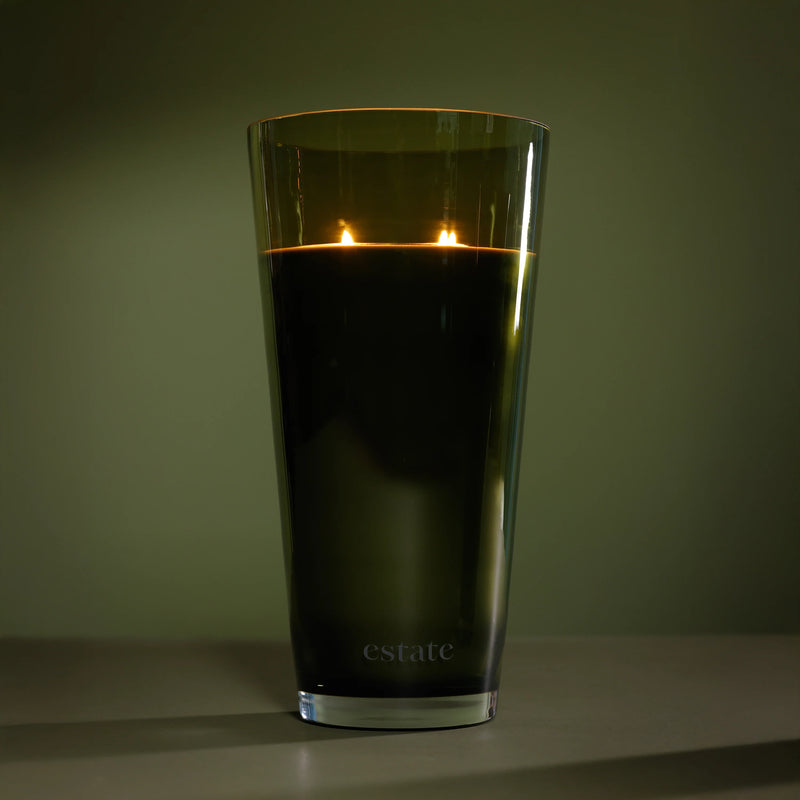 Estate Large Candle - 115 oz Olive/Palm (Set 0f 2)