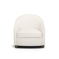 Catlyn Cream Performance Velvet Accent Chair