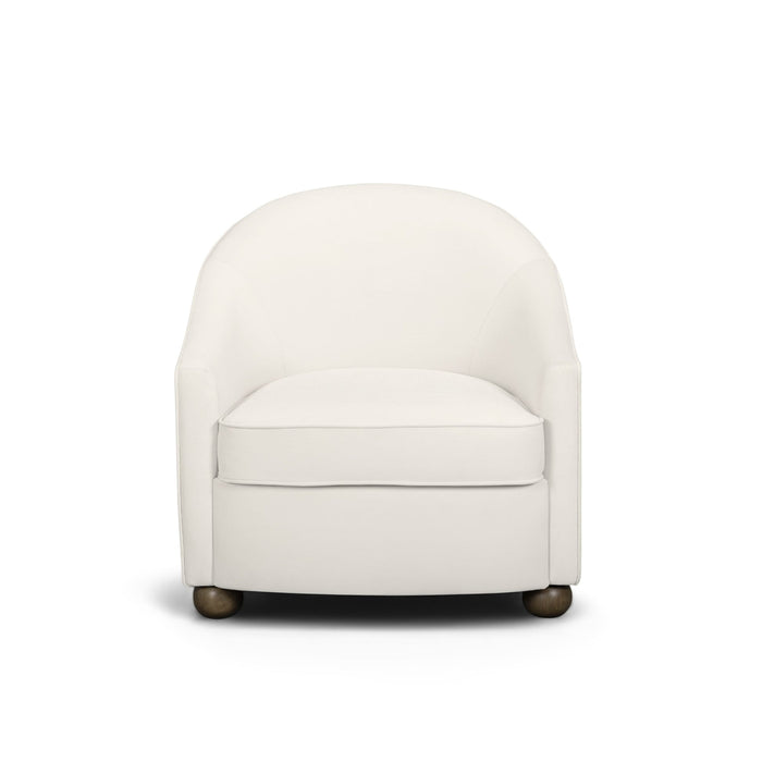 Catlyn Cream Performance Velvet Accent Chair