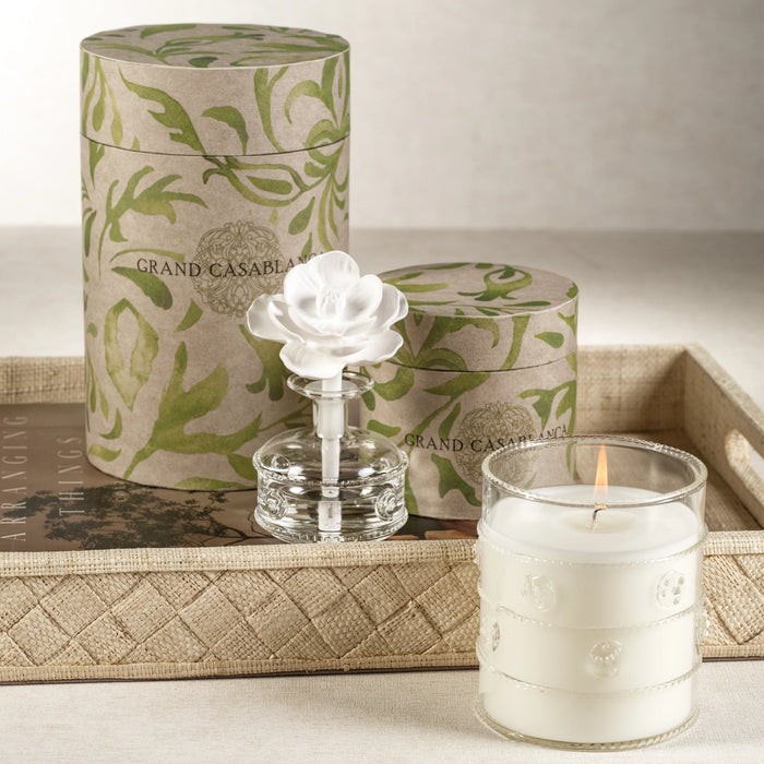 Grand Casablanca Apricot Bloom Porcelain Diffuser - 2 Sizes Available (Set of 4)