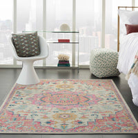 Sprout Ivory/Pink Area Rug