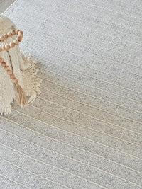 Noah Ivory Outdoor Area Rug - Elegance Collection